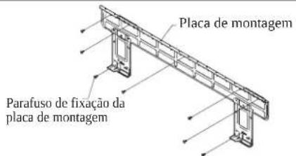 DAIKIN FWT02GATNMV1 - Montagem da placá de instalação - 2