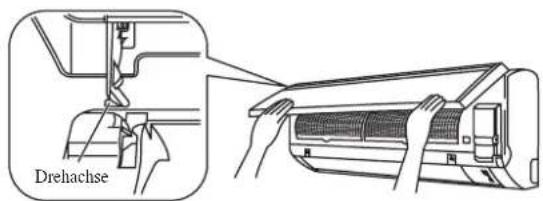 DAIKIN FWT02GATNMV1 - Anbringen der Frontplatte. - 2
