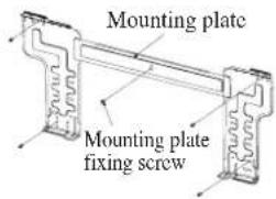 DAIKIN FWT02GATNMV1 - Mounting Installation Plate - 1