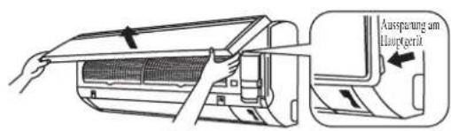 DAIKIN FWT02GATNMV1 - Offn der Frontplatte. - 1