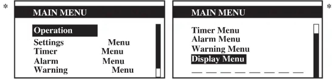DAIKIN UATYQ250MCY17 - Menu Principal - 1
