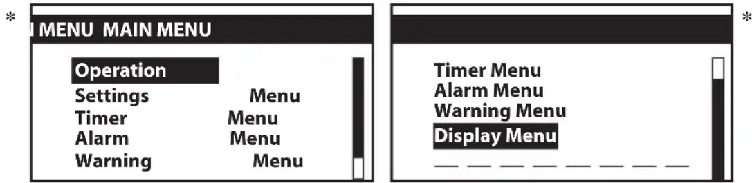DAIKIN UATYQ250MCY17 - Κύριο μενού - 1