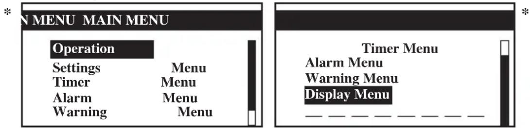 DAIKIN UATYQ250MCY17 - Main Menu - 1