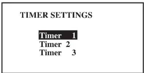 DAIKIN UATYQ250MCY17 - Timer Zeitplan - 1