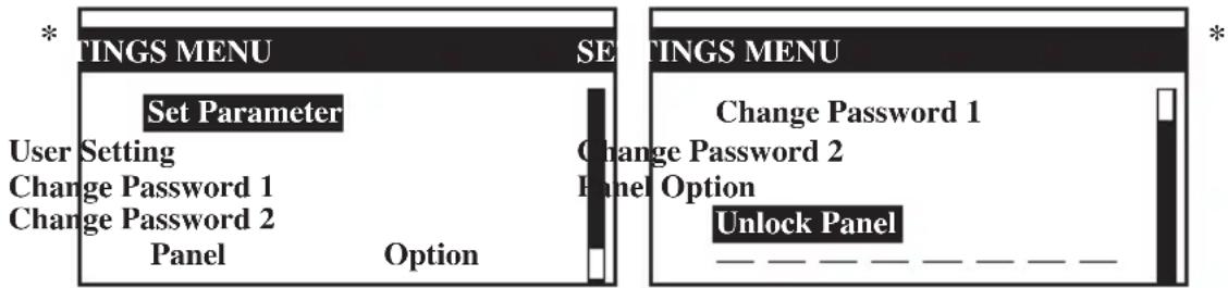 DAIKIN UATYQ900MCY17 - Menu Configurations - 1