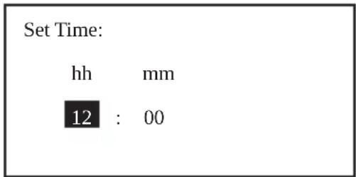 DAIKIN UATYQ900MCY17 - Definição do Relógio - 2