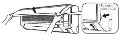 DAIKIN FWT03GATNMV1 - Abra el panel frontal. - 1