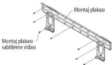DAIKIN FWT03GATNMV1 - Montaj Levhasının Monte Edilmesi - 2