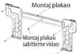 DAIKIN FWT03GATNMV1 - Montaj Levhasının Monte Edilmesi - 1