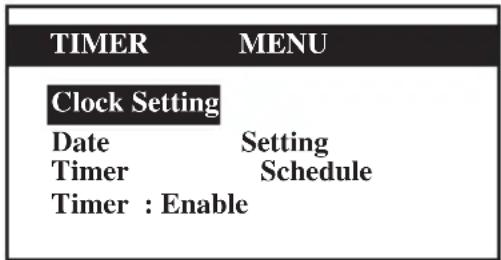 DAIKIN UATYQ450MCY17 - Timer-menu - 1