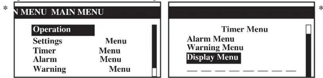 DAIKIN UATYQ450MCY17 - Hoofdmenu - 1