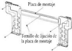 DAIKIN RXN60MV1B9 - Montaje De La Placa De Instalación - 2