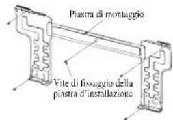 DAIKIN RXN60MV1B9 - Montaggio Della Staffa Di Supporto - 2