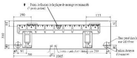 DAIKIN RXN60MV1B9 - Montage De La Platine Support - 6