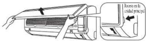 DAIKIN RXN60MV1B9 - Abra el panel frontal. - 1