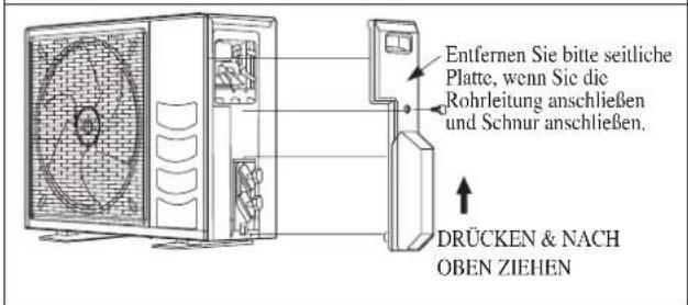 DAIKIN RXN60MV1B9 - Verkürzte Wasser-Beseitigung der imFreienmaßeinheit (nur Wärmepumpe-Maßeinheit) - 4