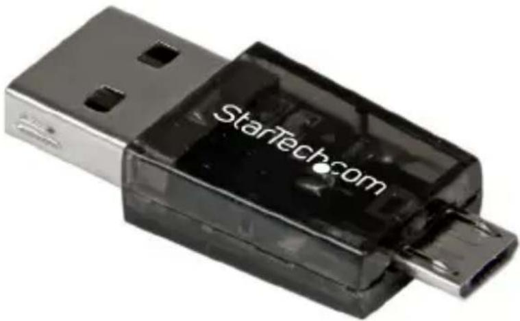 StarTech.com MSDREADU2OTG - マイクロSD - USB / Micro USB OTG変換アダプタ - 1