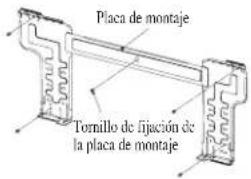 DAIKIN RXN50MV1B9 - Montaje De La Placa De Instalación - 2