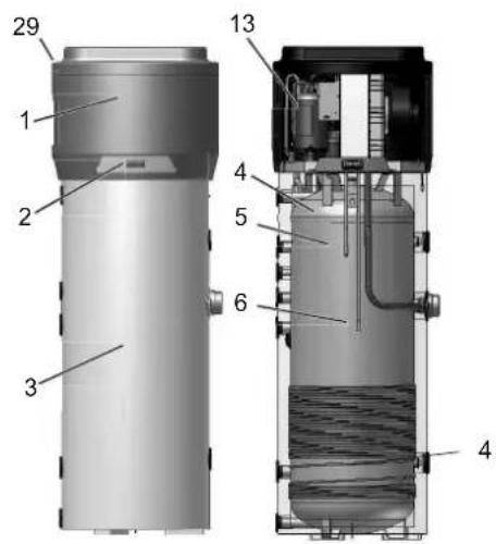DAIKIN EKHH2E260PAAV3 - Elementy konstrukcyjne - 1