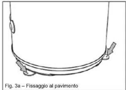 DAIKIN EKHH2E200BAV33 - Fissaggio al pavimento - 2