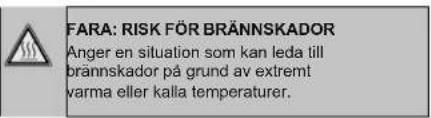 DAIKIN EKHH2E200AAV3 - Betydelse av varningstexter och symboler - 3