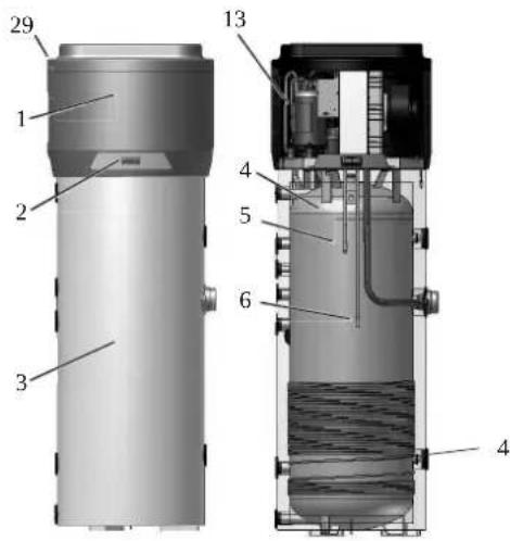DAIKIN EKHH2E200AAV3 - Caractéristiques de construction - 1