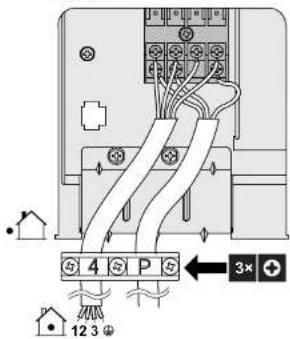 DAIKIN RXF71D5V1B - Για να συνδέσετε την ηλεκτρική καλωδίωση στην εξωτερική μονάδα - 2
