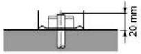 DAIKIN RXF71D5V1B - Per fornire la struttura di installazione - 1