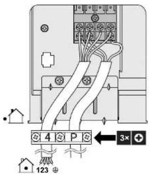 DAIKIN RXF71D5V1B - Collegamento del cablaggio elettrico all'unità esterna - 2