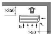 DAIKIN RXF71D5V1B - Requisitos para o local de instalação da unidade de exterior - 2