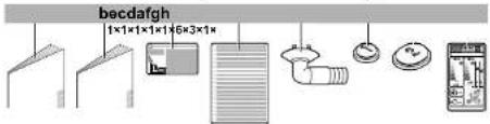 DAIKIN RXF60D5V1B - Para retirar os acessórios da unidade de exterior - 1