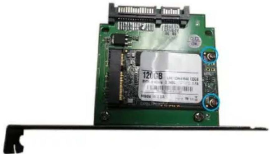 StarTech.com SAT32MSATPEX - PCIスタンドオフのインストール手順 (PCIスロットをインストールする場合のみ必要) - 1