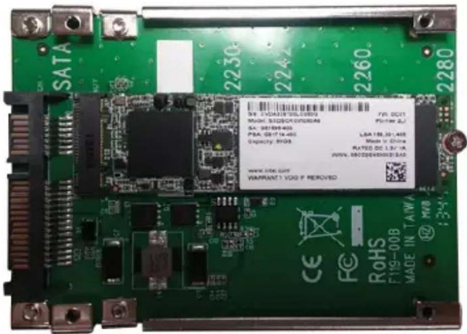 StarTech.com SAT32M225 - M.2 NGFF SSDのインストール手順 - 5
