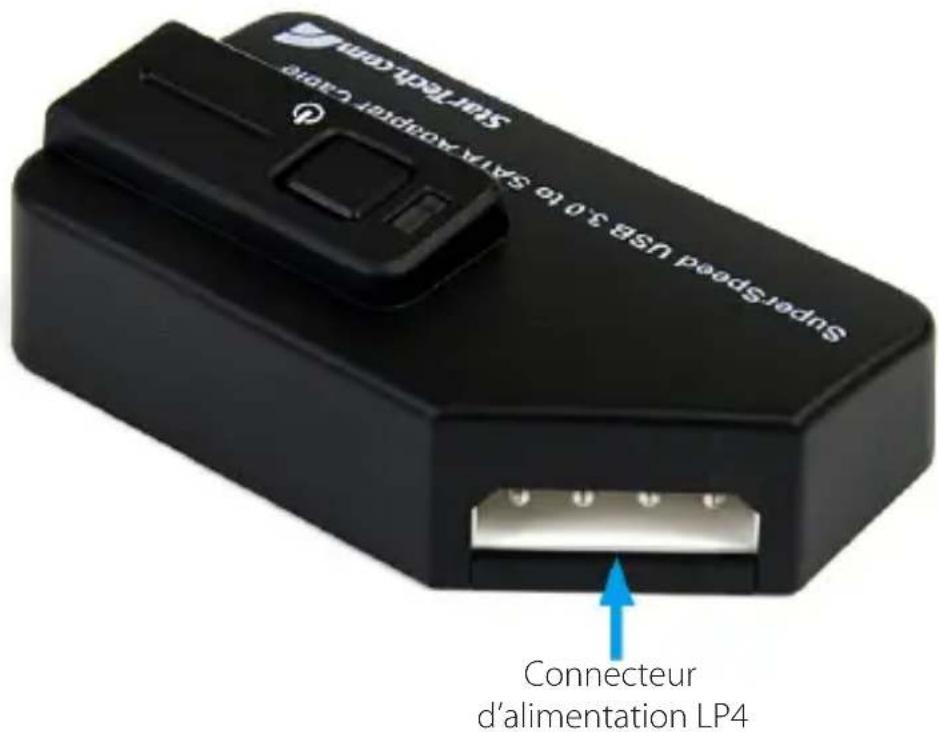 StarTech.com USB3S2SATA - Vue Arrière - 1