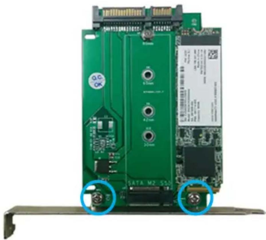 StarTech.com S32M2NGFFPEX - PCIスタンドオフのインストール手順（PCIスロットまたはほかのコンポーネントが存する場合のみ必要） - 3