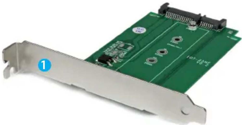 StarTech.com S32M2NGFFPEX - フロントビュー - 1