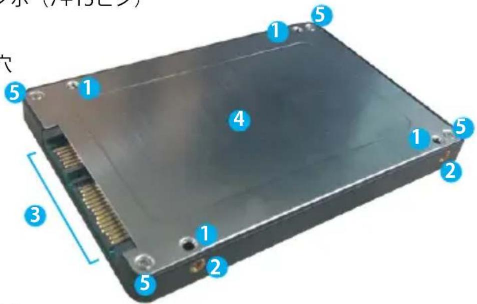 StarTech.com SAT2M2NGFF25 - アダプタを組み立てた状態 - 1
