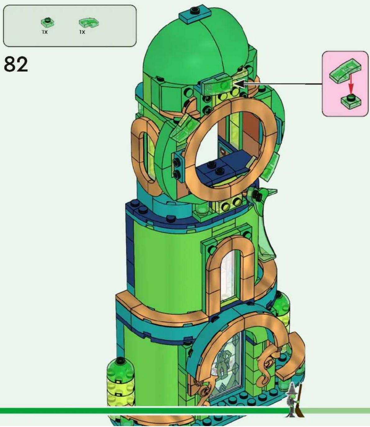 LEGO Wicked 75684 - 52 - 82