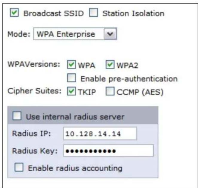 ZEBRA 9160 G2 - WPA Enterprise - 2