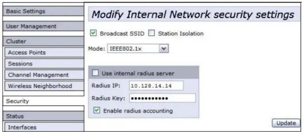ZEBRA 9160 G2 - B.6.2 Client IEEE 802.1x utilisant un certificate EAP/TLS - 2