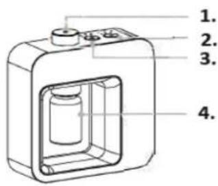 Clean Air Optima AD-304B - AD-304B/ AD-304W/ Prietaiso aprašymas - 1