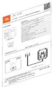 JBL 4309 - CONTENU DE L'EMBALLAGE - 4