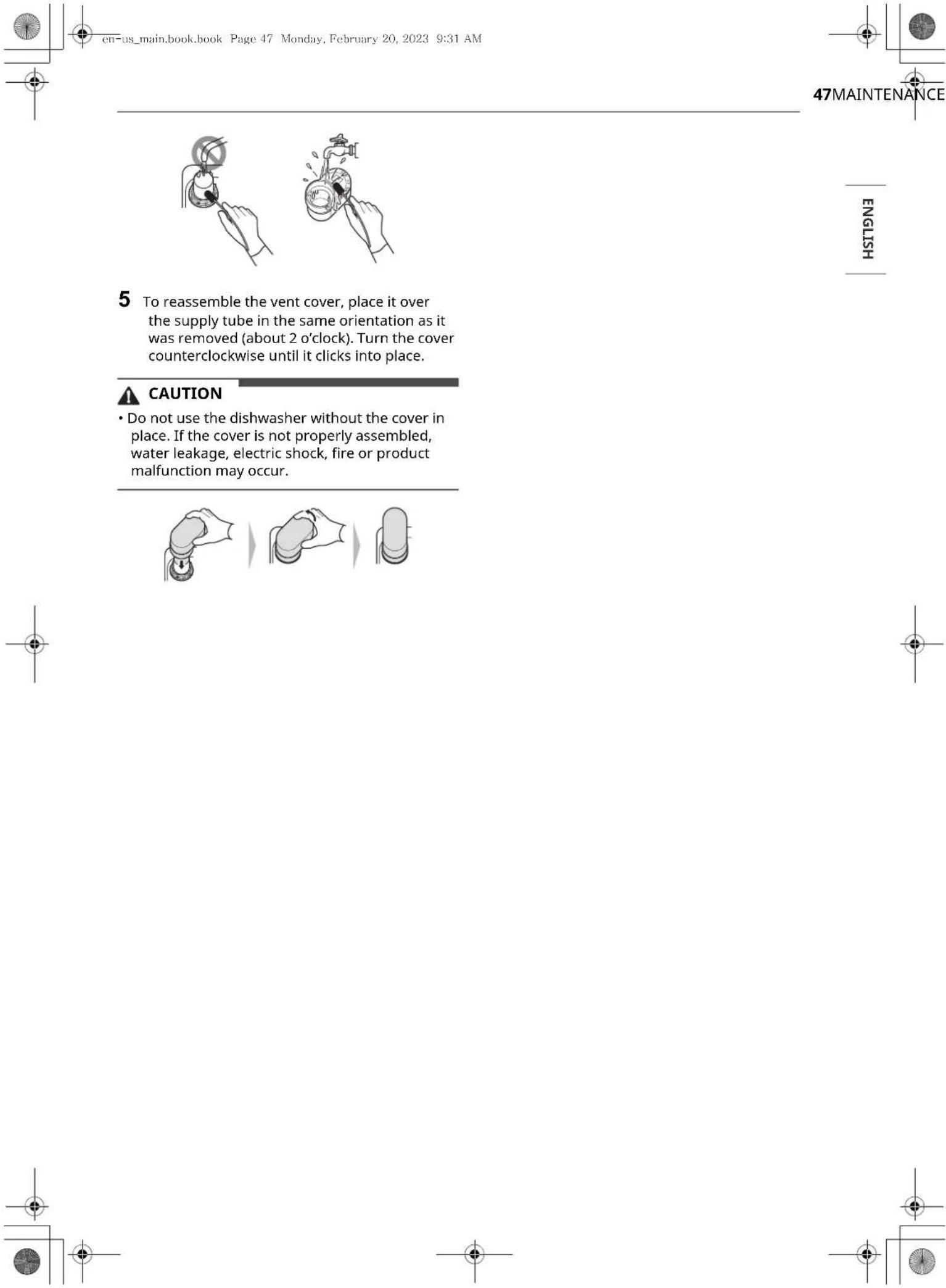 SIGNATURE SKSDW2411T - CAUTION - 2