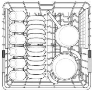 SIGNATURE SKSDW2411T - Chargement des plats et des casseroles - 1