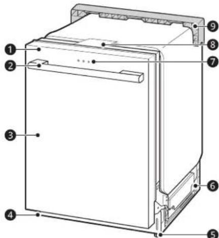 SIGNATURE SKSDW2411T - Vista frontal - 1
