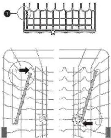 SIGNATURE SKSDW2411T - Removing and Replacing Cup Rack - 2