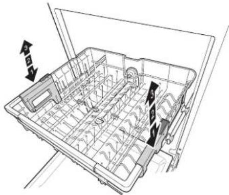 SIGNATURE SKSDW2411T - Height Adjustable Upper Rack - 1