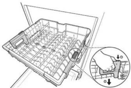SIGNATURE SKSDW2411T - Lowering the Rack - 1