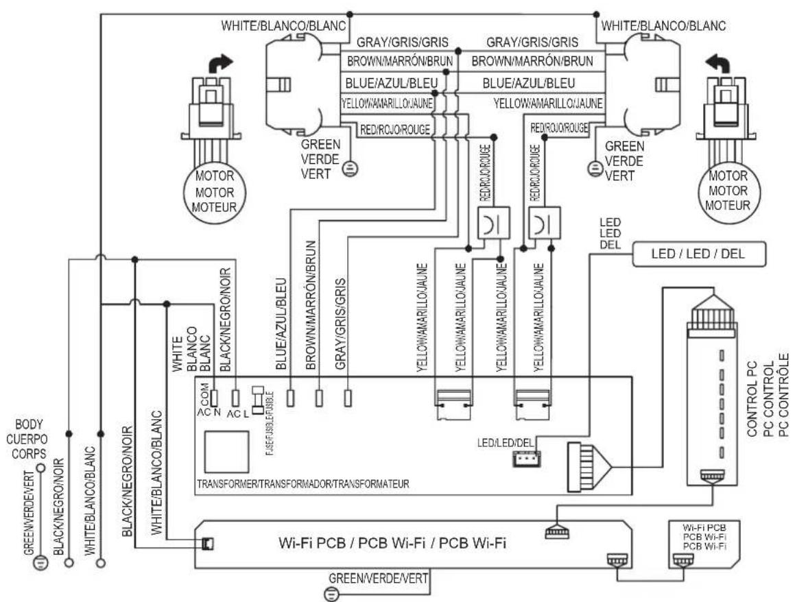 SIGNATURE SKSPH4802S - WIRING DIAGRAM - 1