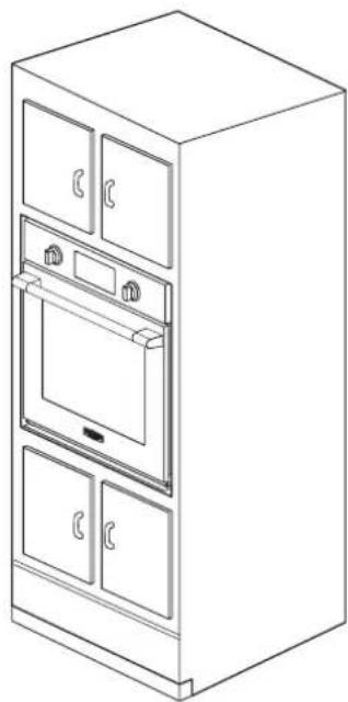 SIGNATURE SKSDV3002S - Dimensions de la découpe (pour l'installation encastrée) - 3